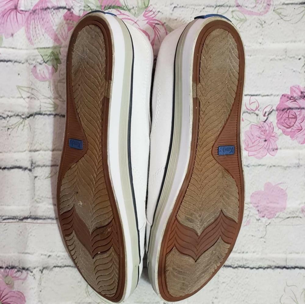 Keds White Lowtop Sneakers - Picture 4 of 6